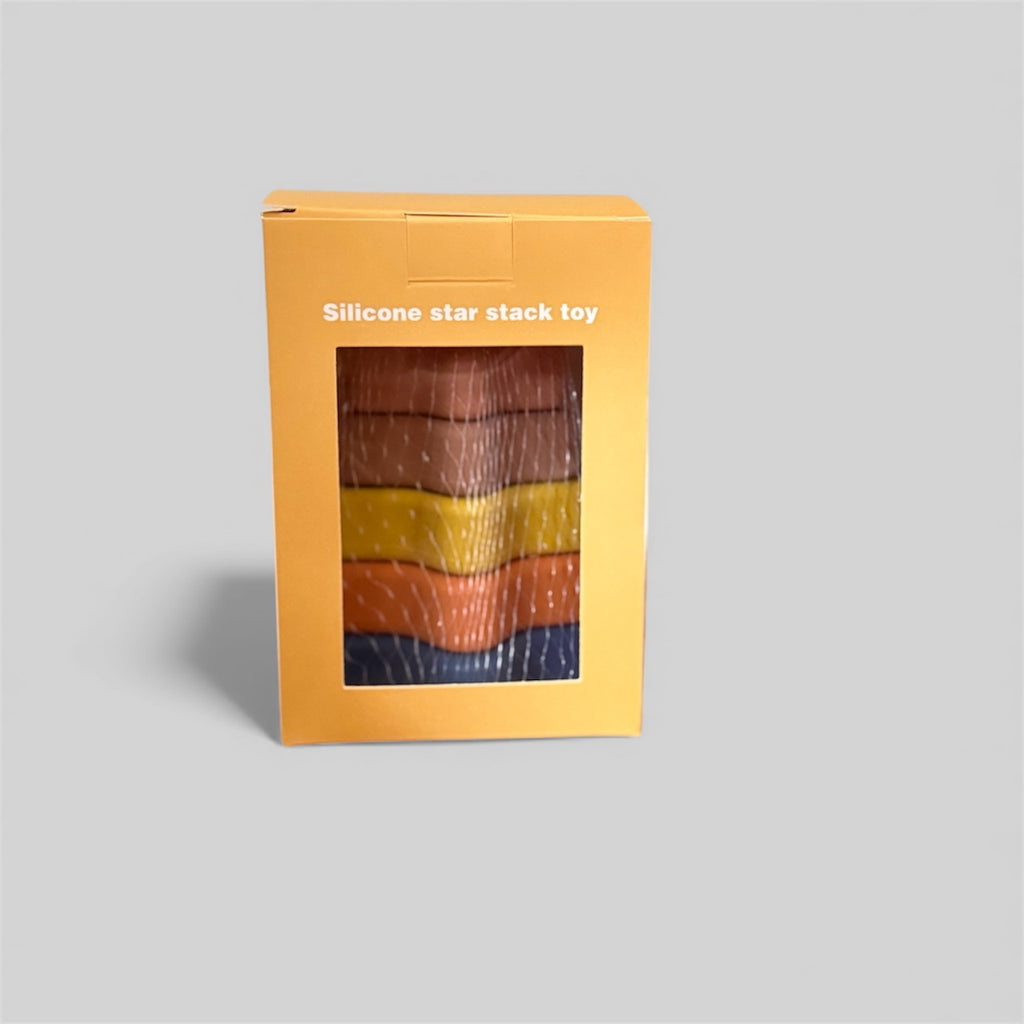 Soft Silicone Stacking Stars