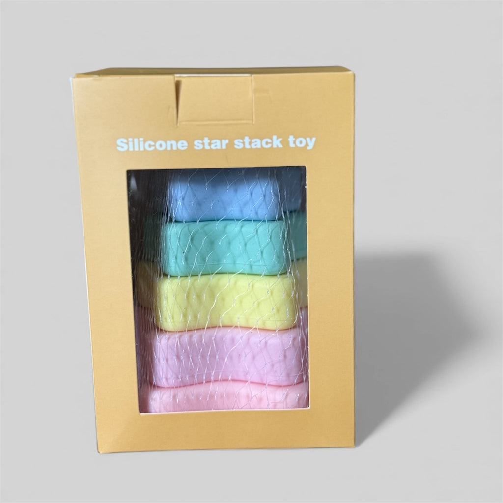 Soft Silicone Stacking Stars