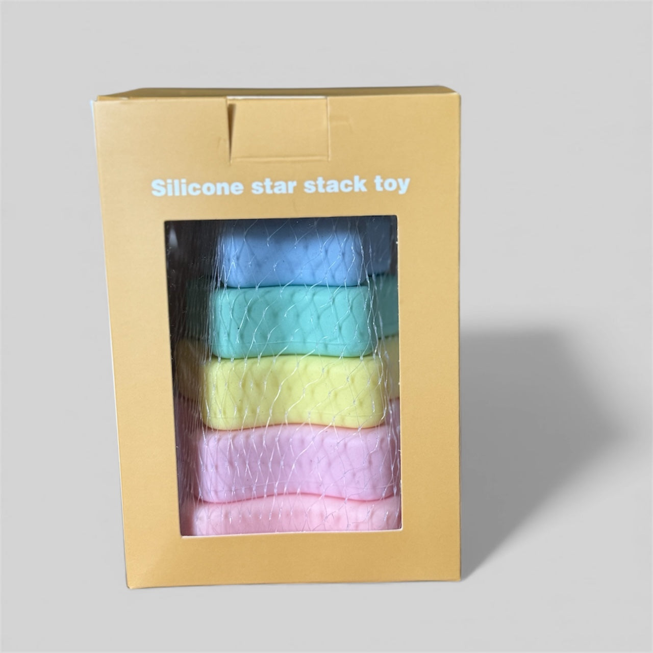 Soft Silicone Stacking Stars